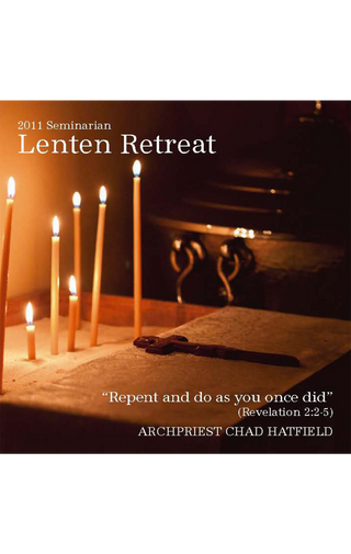 2011 Seminarian Lenten Retreat