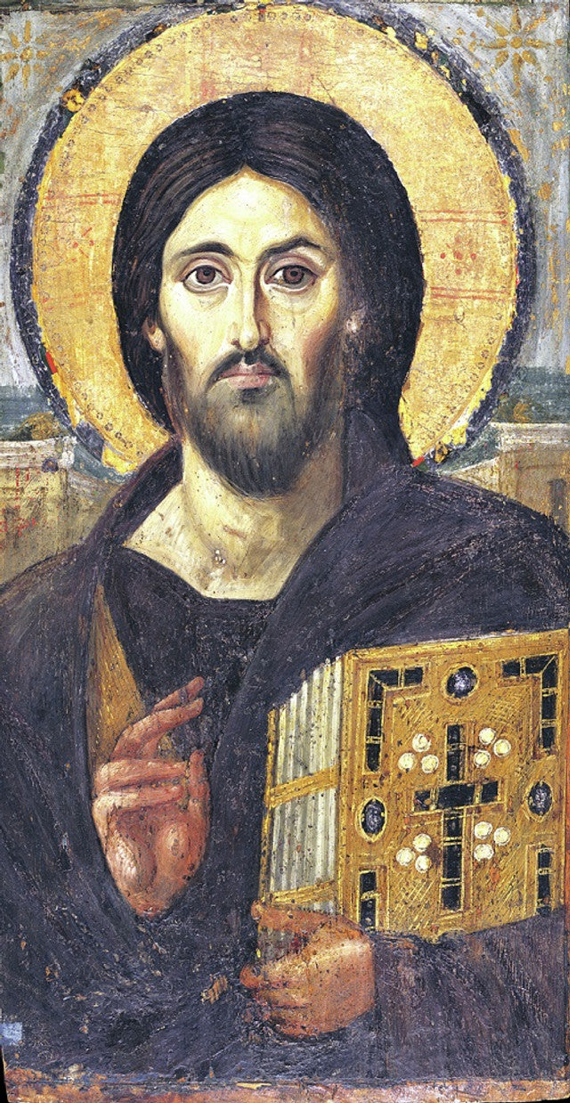 Christ Pantocrator, large icon (St. Katherine’s Monastery)