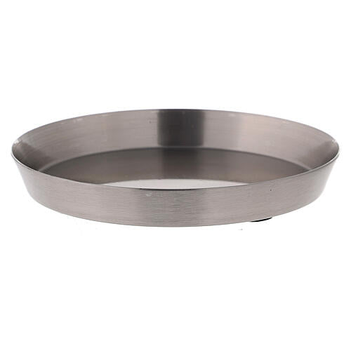 Round bowl in matte stainless steel diameter 8, 9 or 10 cm