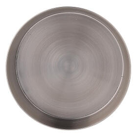 Round bowl in matte stainless steel diameter 8, 9 or 10 cm